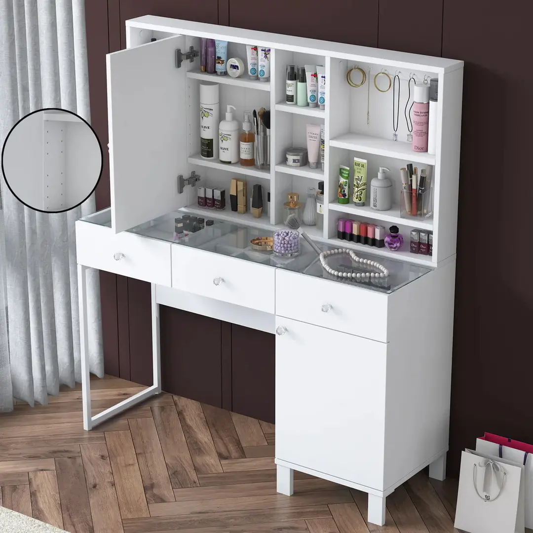 Туалетный столик Mirage Meble BJ138 (White)