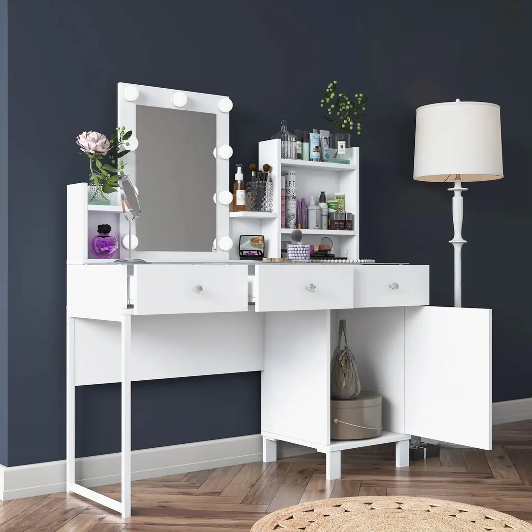 Masa de toaleta Mirage Meble BJ139 (White)