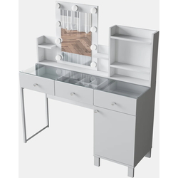 Masa de toaleta Mirage Meble BJ139 (White) Thumb