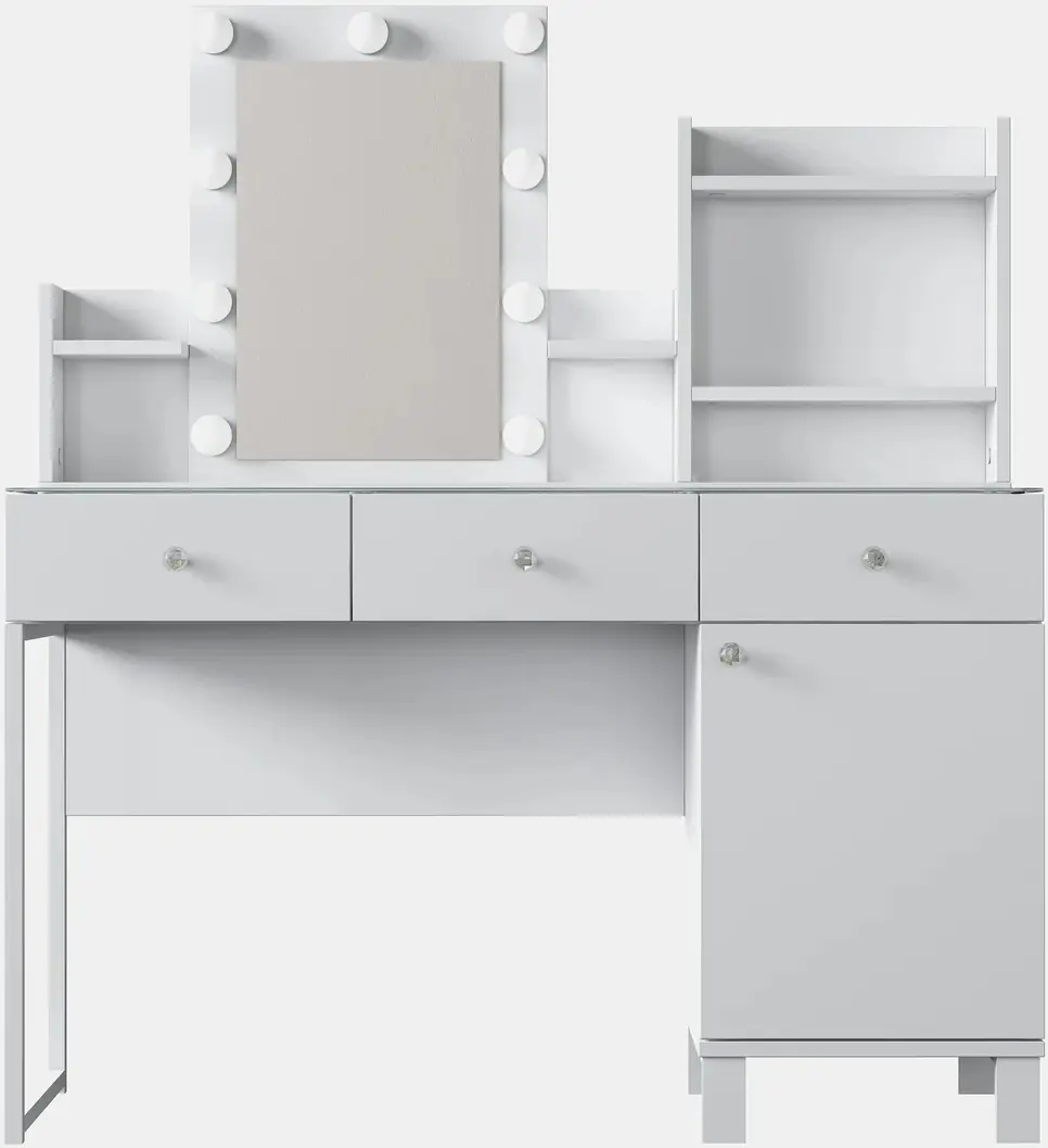 Masa de toaleta Mirage Meble BJ139 (White)