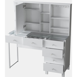 Туалетный столик Mirage Meble BJ140 (White) Thumb