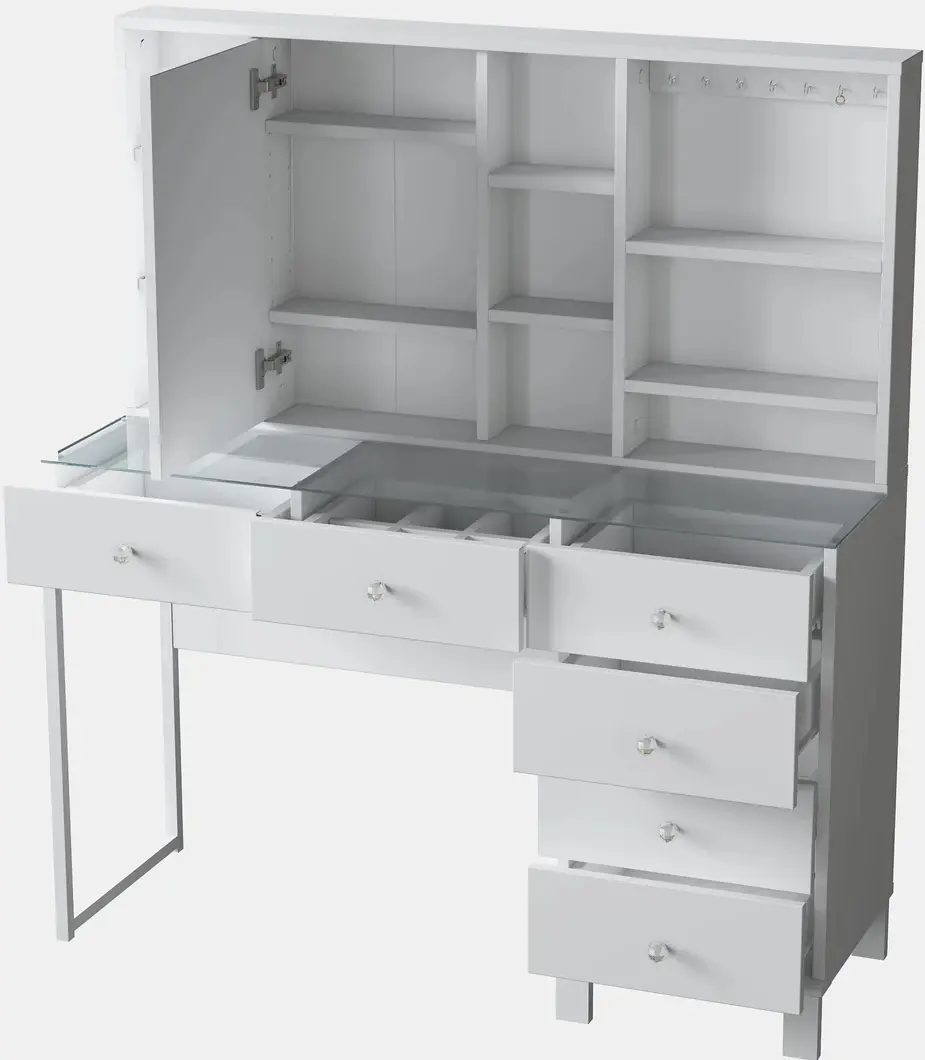 Туалетный столик Mirage Meble BJ140 (White)