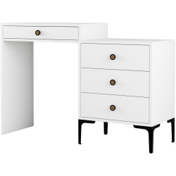 Masa de toaleta Mirage Meble Lizbon 556 (White) Thumb