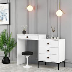Masa de toaleta Mirage Meble Lizbon 556 (White)