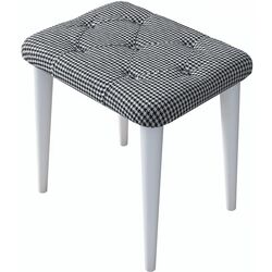 Туалетный столик + Табурет Mirage Meble BJ101 (White/Black) Thumb