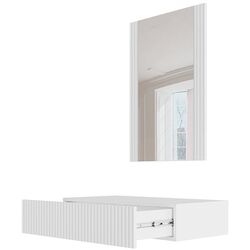 Masa de toaleta suspendata Mirjan24 Sinenko/Pafos (White) Thumb