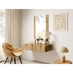 Masa de toaleta suspendata Mirjan24 Tilderi/Vamos (Wotan Oak) Thumb