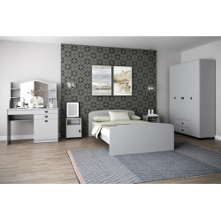 Masa de toaleta МЛ-Мебель Rio №13 112 120cm (Gray) Thumb