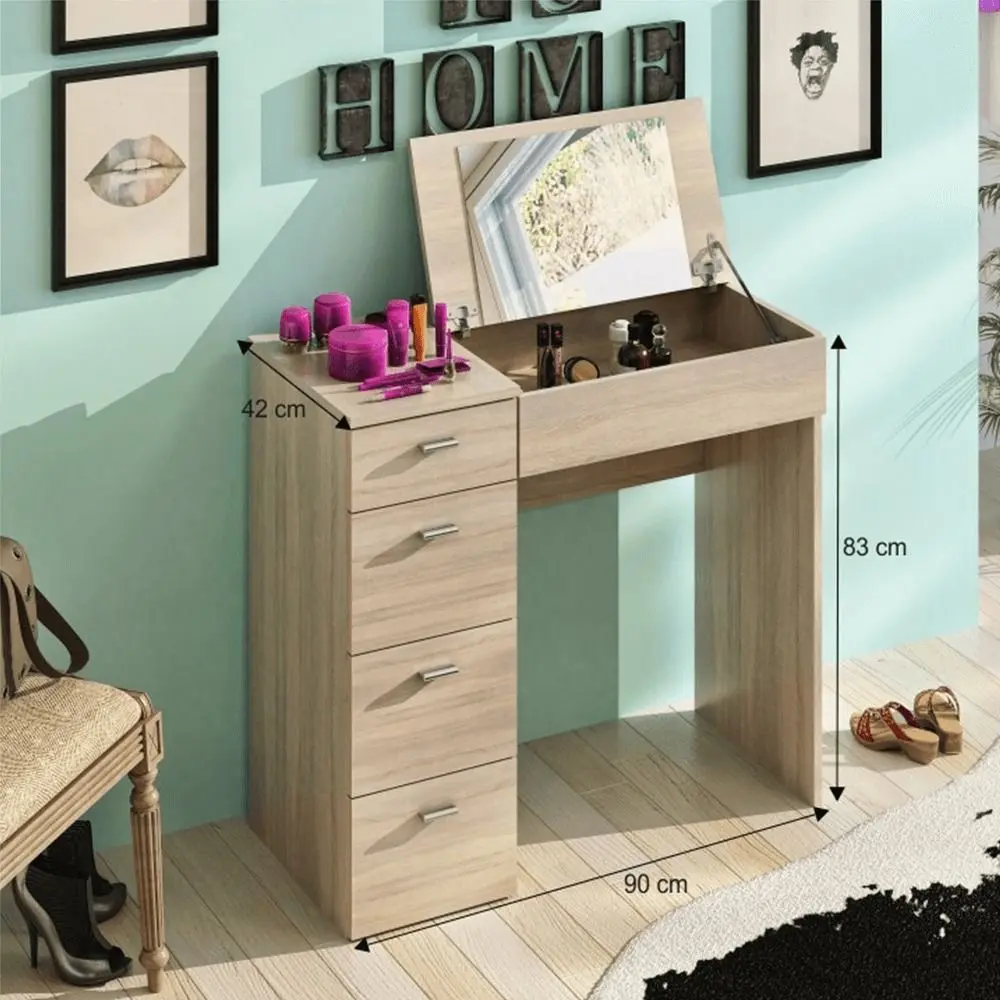 Туалетный столик Mobhaus Belina (Sonoma Oak)