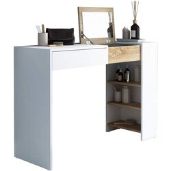 Masa de toaleta Mobhaus Elis (White/Sonoma Oak)