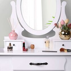 Masa de toaleta Mobhaus Linet New (White) Thumb