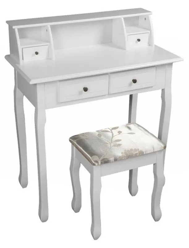 Masa de toaleta Tempo Kondela Rodes New (White)