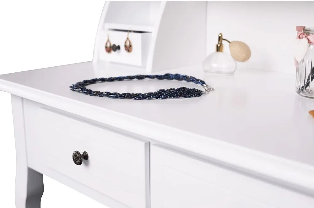 Masa de toaleta Tempo Kondela Rodes New (White)