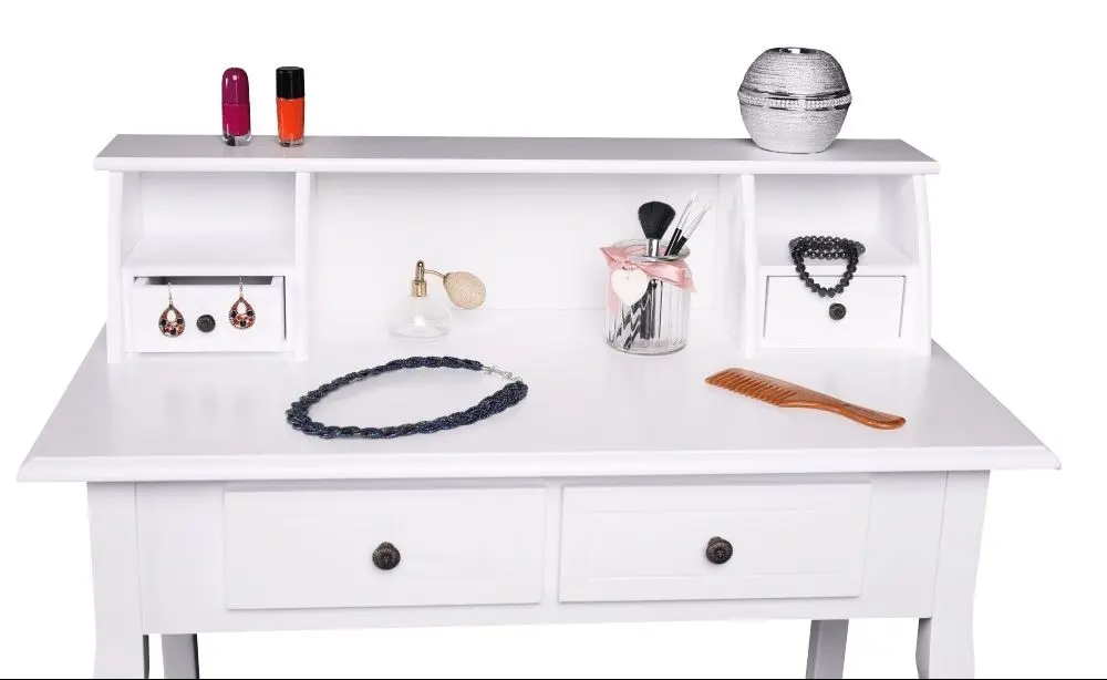 Masa de toaleta Tempo Kondela Rodes New (White)