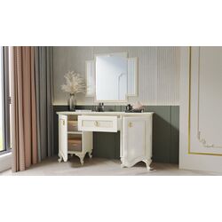 Туалетный столик ModaLife Hurrem 130 (White/Gold) Thumb