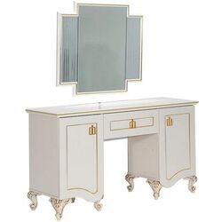 Туалетный столик ModaLife Hurrem 130 (White/Gold) Thumb