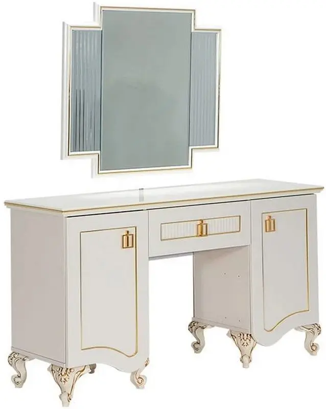 Туалетный столик ModaLife Hurrem 130 (White/Gold)