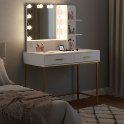 Masa de toaleta Modern Home FH-DT200067-B-1 (White) Thumb