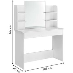 Masa de toaleta Modern Home WYJ-095-2 (White) Thumb