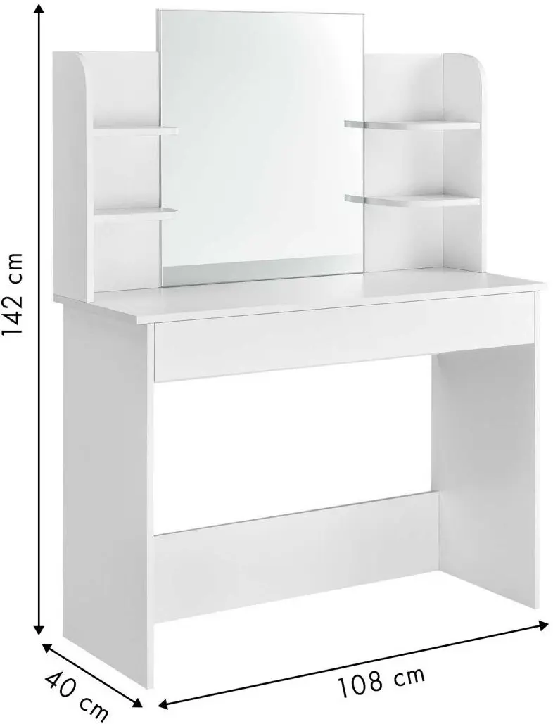 Masa de toaleta Modern Home WYJ-095-2 (White)