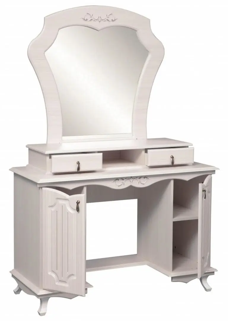 Masa de toaleta Олмеко Kantri 06.33 (Woodline Cream/White Sandalwood Patina) - 2