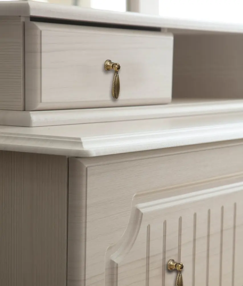 Masa de toaleta Олмеко Kantri 06.33 (Woodline Cream/White Sandalwood Patina) - 4