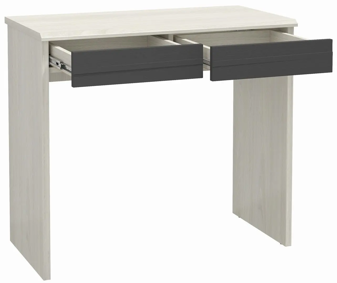Туалетный столик Олмеко Лиана 45.21 (Ясень Анкор Светлый/Графит) - 2