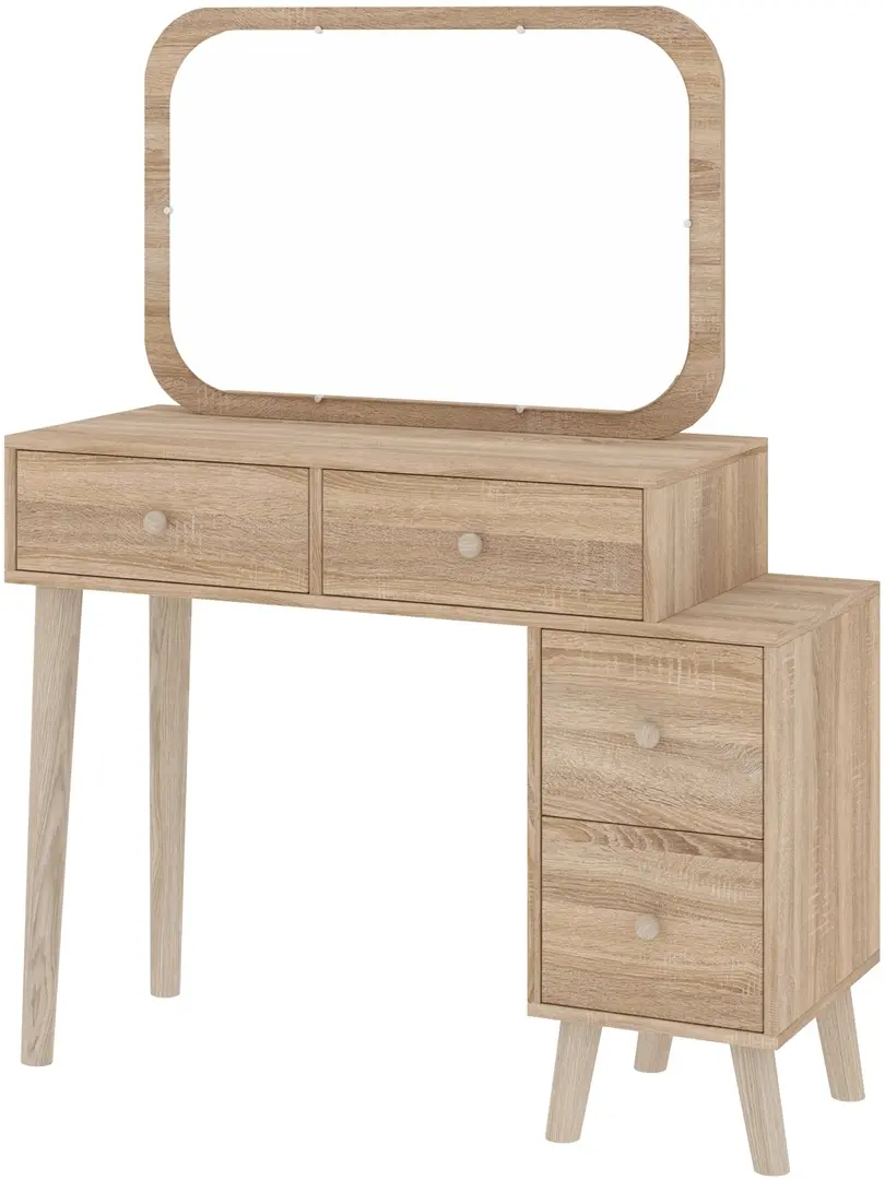 Туалетный столик Пехотин Трюмо-7 (Дуб Сонома) - 2