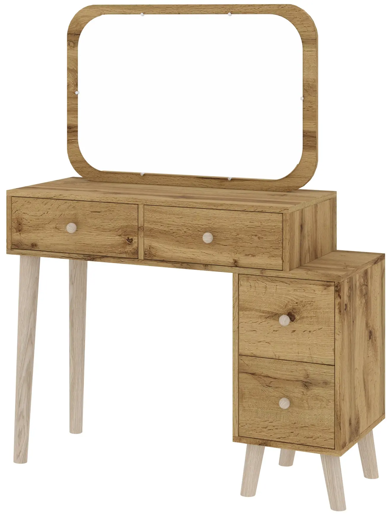 Туалетный столик Пехотин Трюмо-7 (Дуб Тахо)