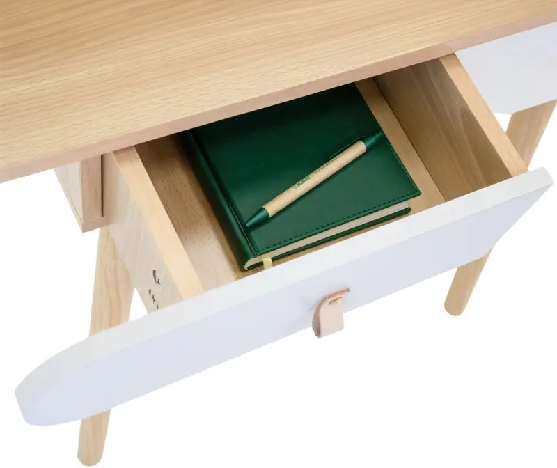 Masa de toaleta Scandi CM-324282 (Natural/White) - 4