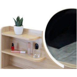 Masa de toaleta Scandi CM-324282 (Natural/White) Thumb