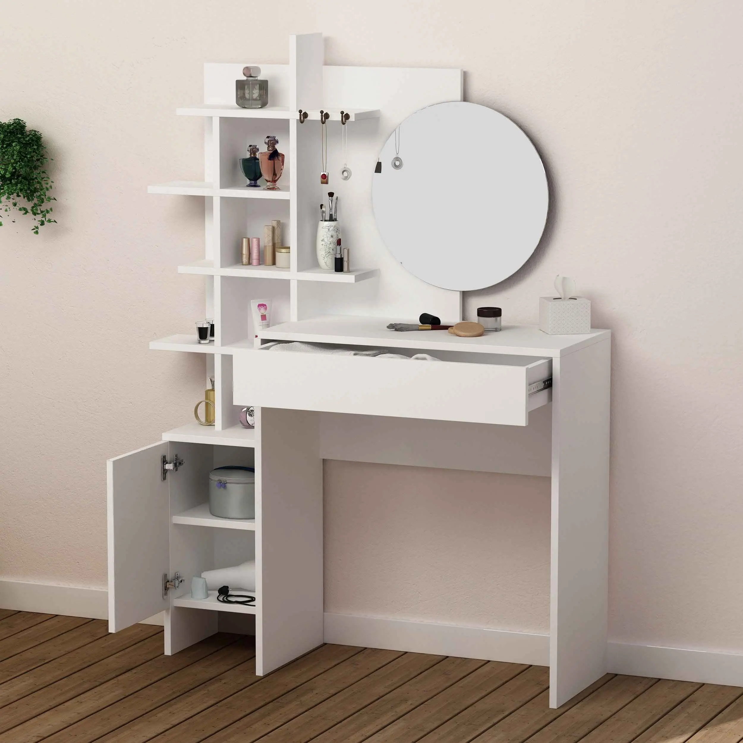 Masa de toaleta Showdeko MUP (White) - 2