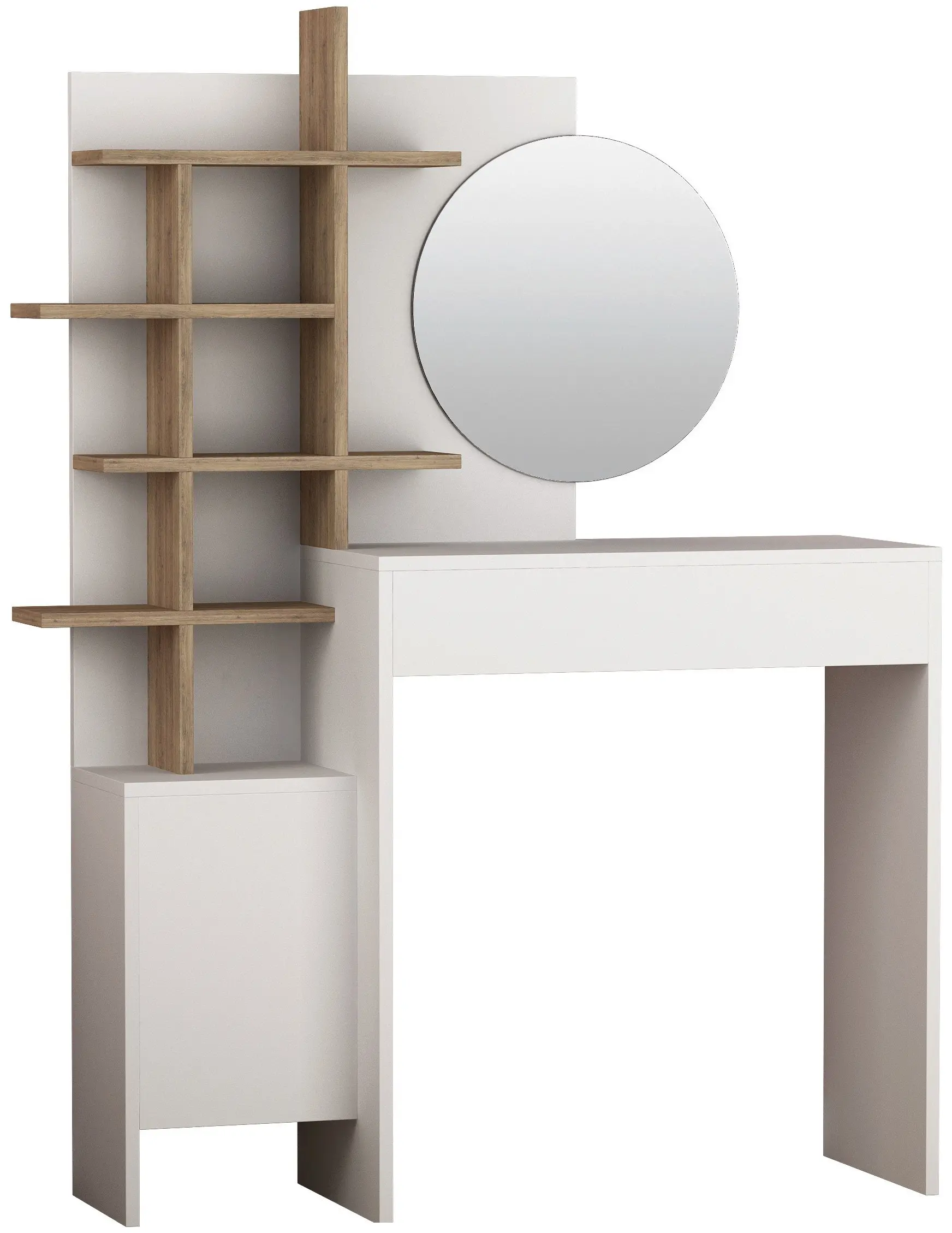 Masa de toaleta Showdeko MUP (White/Oak) - 3