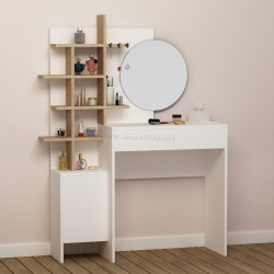 Masa de toaleta Showdeko MUP (White/Oak)