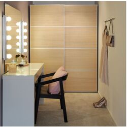 Туалетный столик Ikea Malm 120x41 (Белый) Thumb