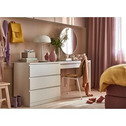 Туалетный столик Ikea Malm 120x41 (Белый) Thumb