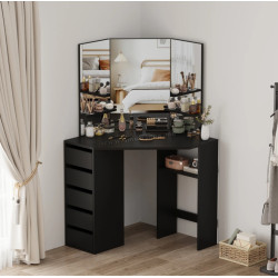 Туалетный столик Tempo Kondela Elio (Black)