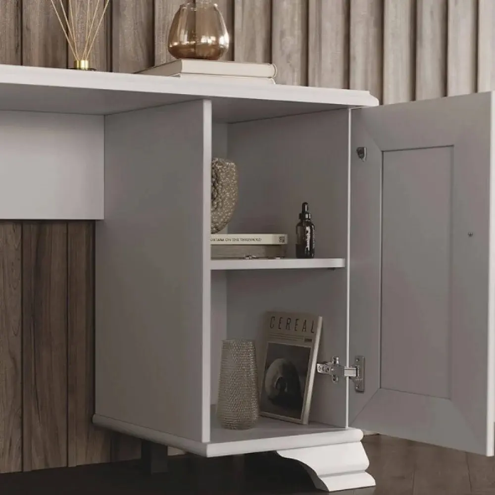 Masa de toaleta Tempo Kondela Kentak Tol (Alpine White)