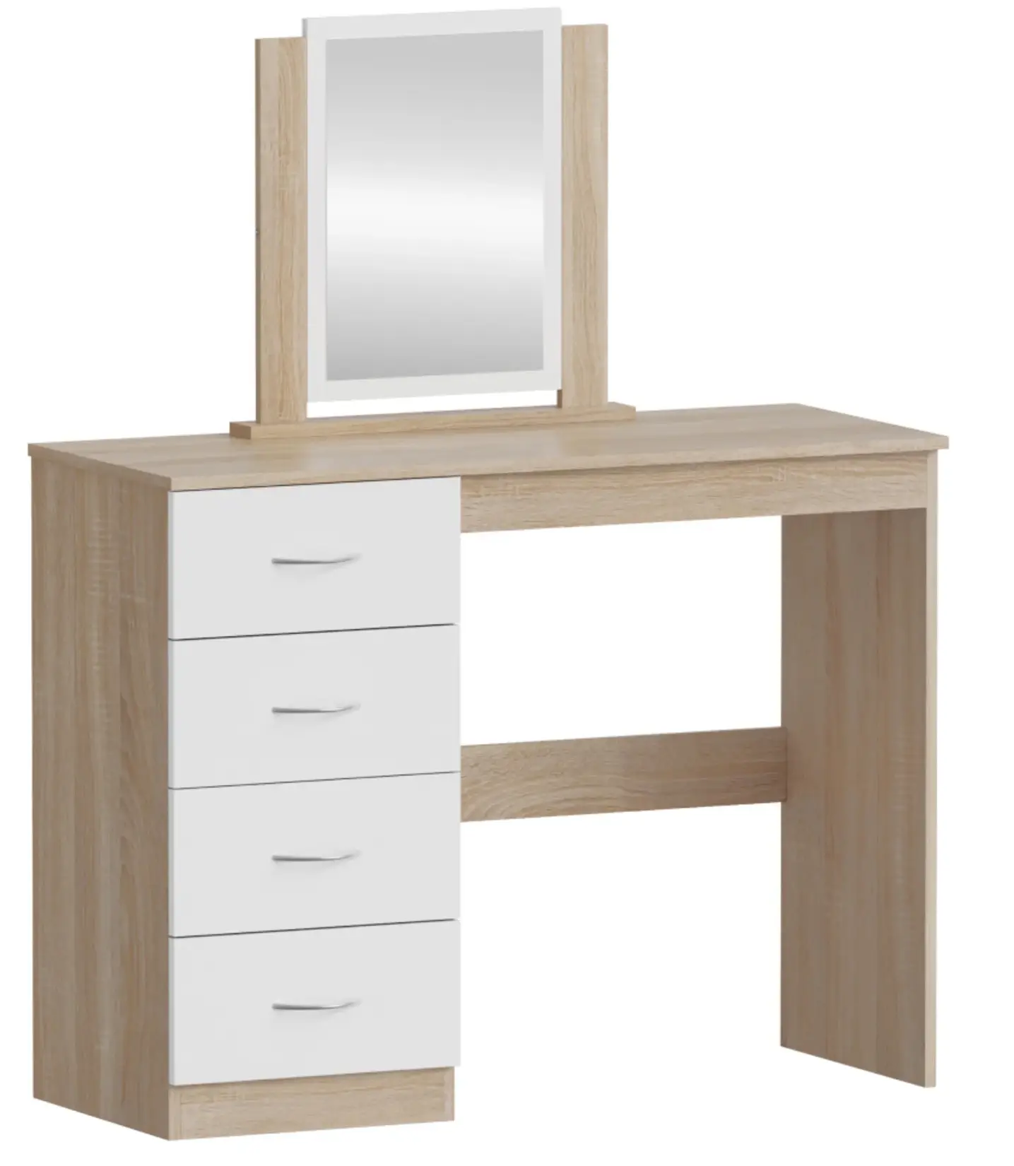 Туалетный столик Tempo Kondela Klevis (Sonoma Oak/White) - 3