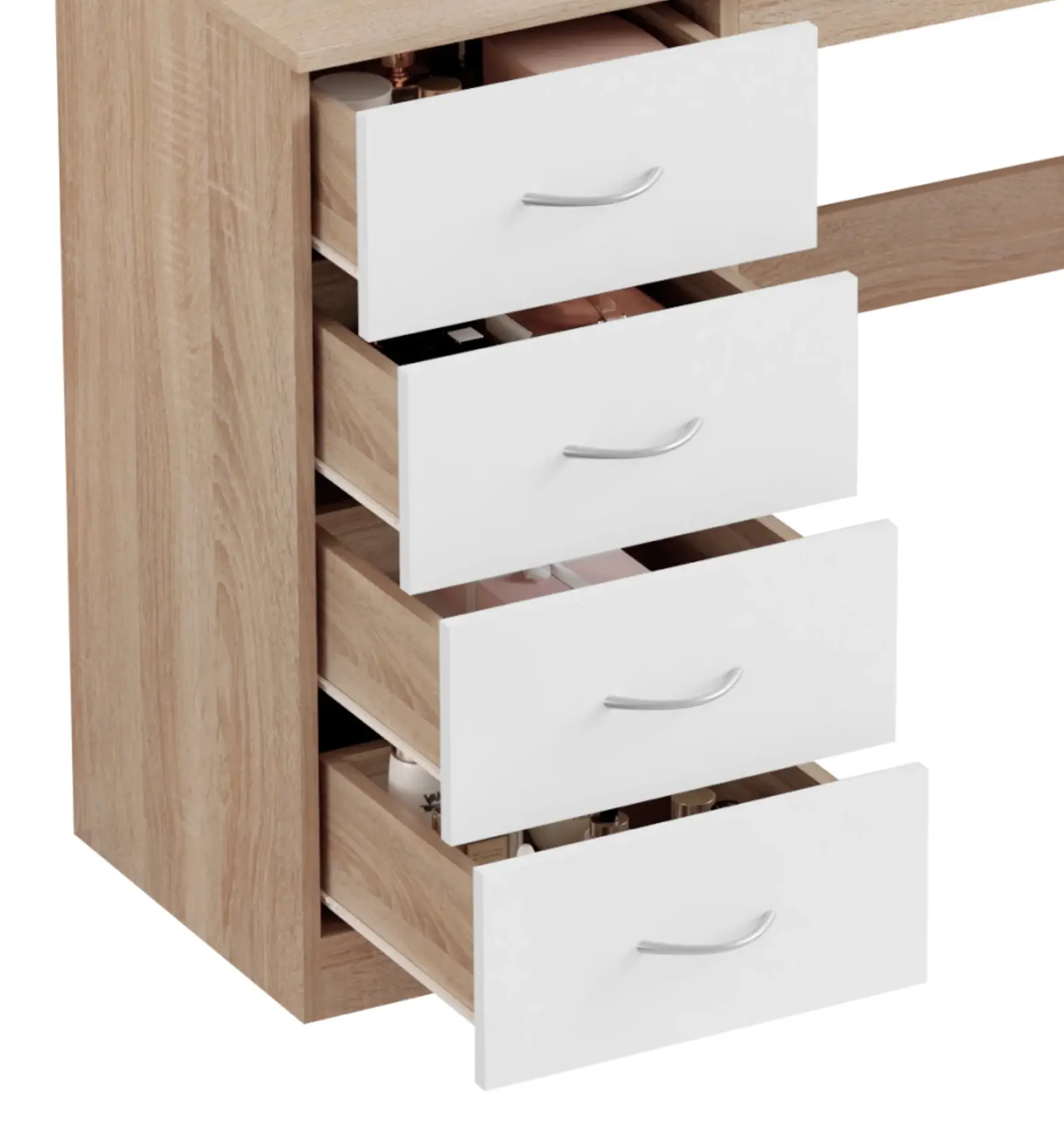 Туалетный столик Tempo Kondela Klevis (Sonoma Oak/White) - 6