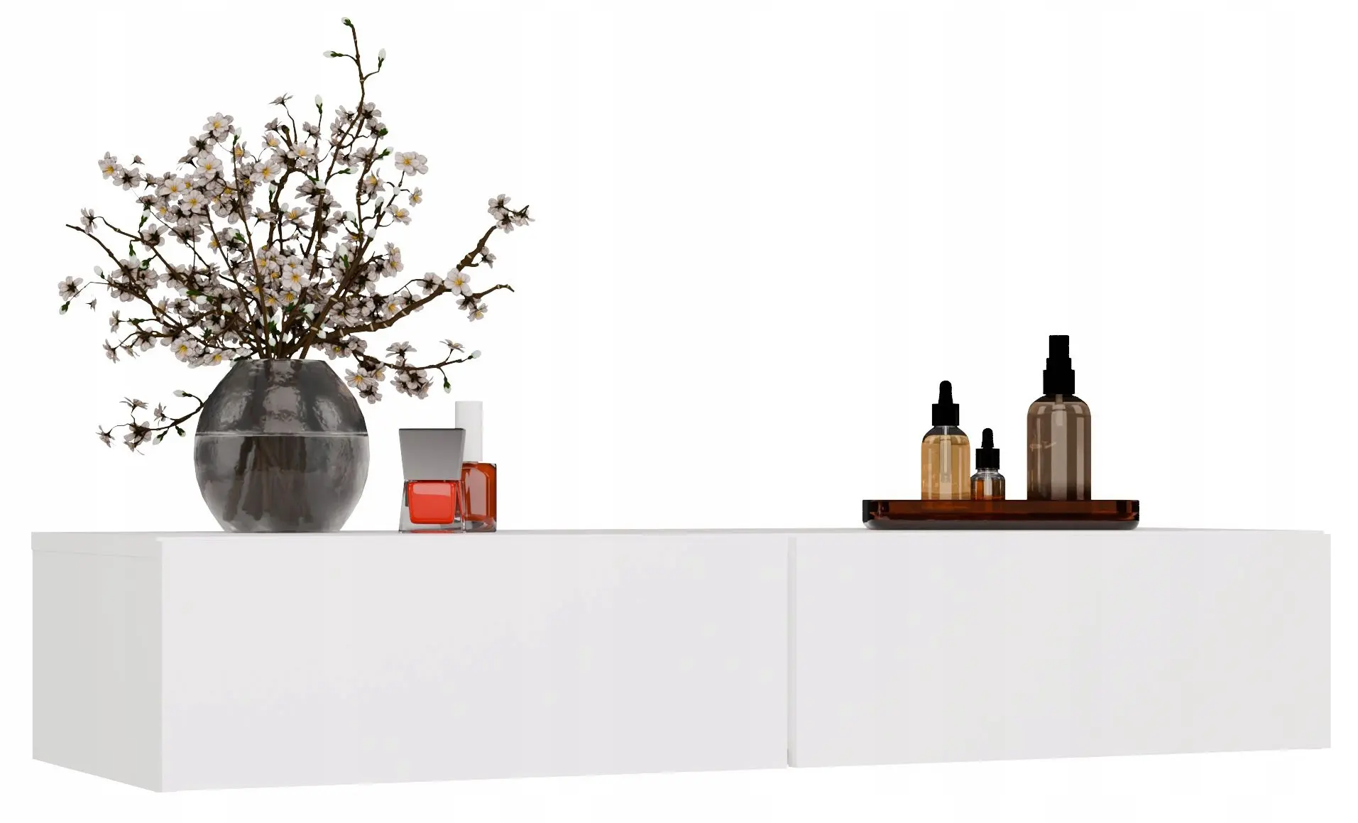 Туалетный столик навесной TopEshop Mika (White)