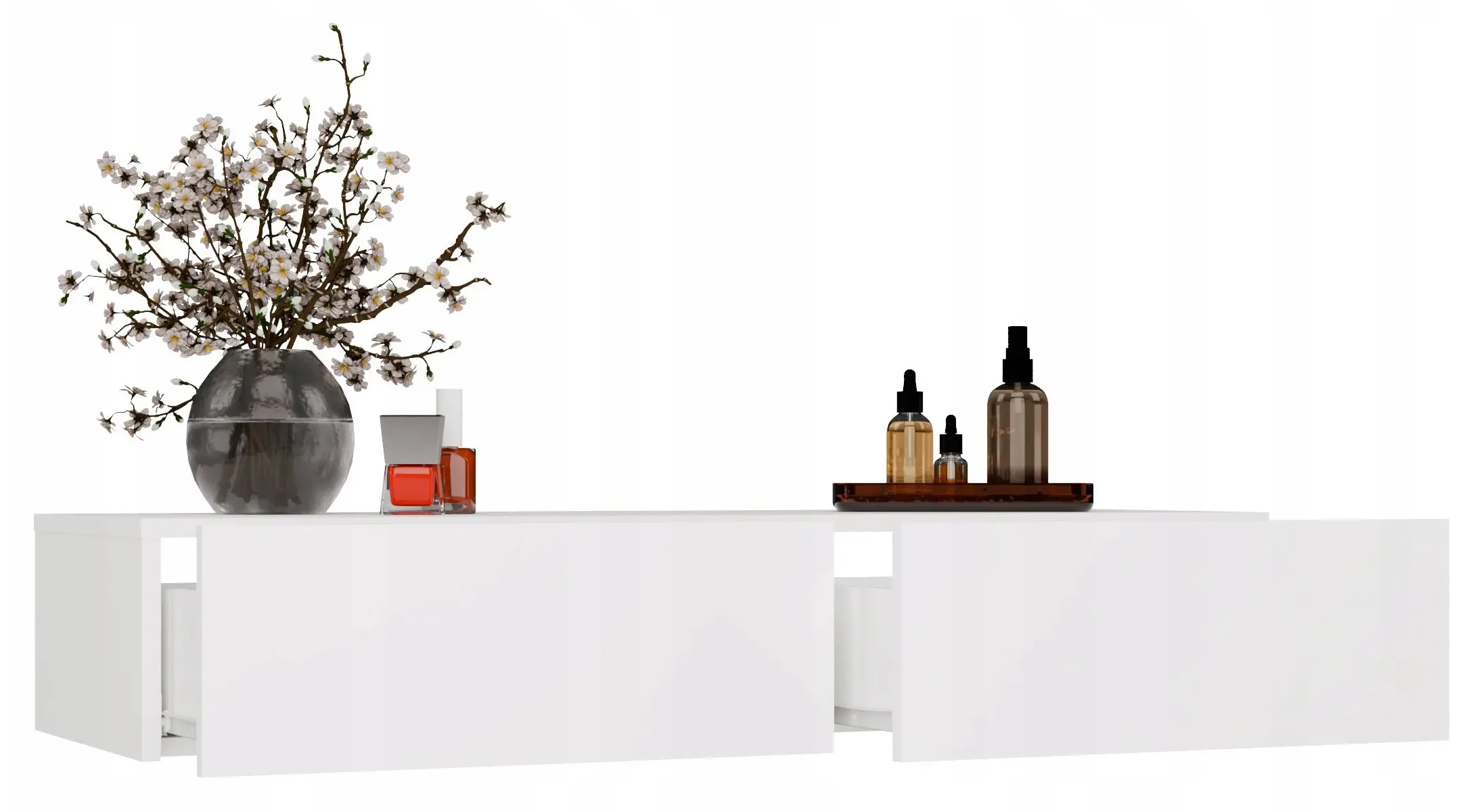 Туалетный столик навесной TopEshop Mika (White)