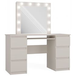 Masa de toaleta cu iluminare TopEshop Marina T/L+KUB (Cashmere) Thumb