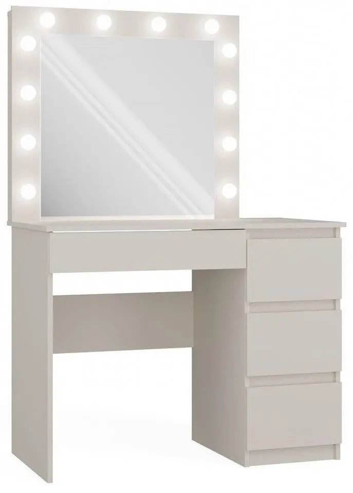 Туалетный столик с подсветкой TopEshop Marina T/L+MIJ/P (Cashmere)