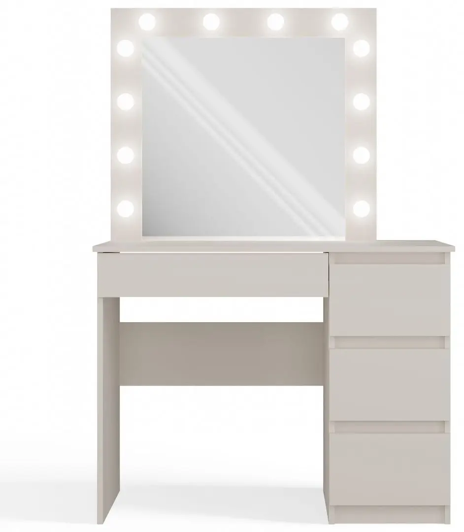 Туалетный столик с подсветкой TopEshop Marina T/L+MIJ/P (Cashmere)