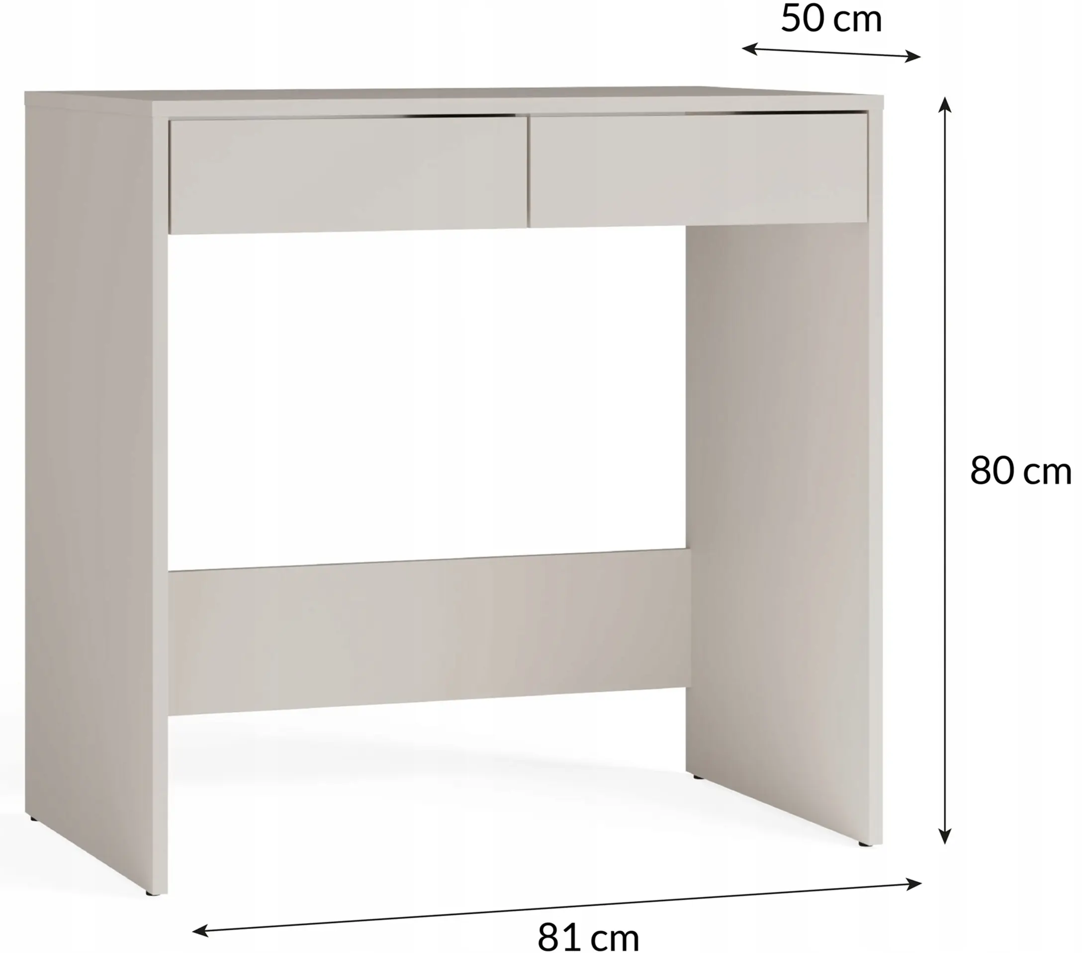 Masa de toaleta TopEshop Marina 2S (Cashmere)