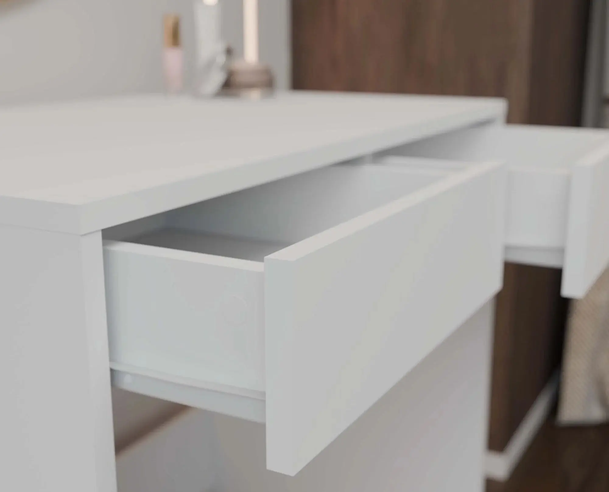 Туалетный столик TopEshop Marina 2S (White) - 5