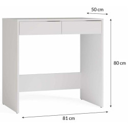 Туалетный столик TopEshop Marina 2S (White) Thumb