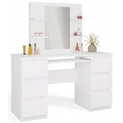 Туалетный столик TopEshop Marina 4P + Kuba (White) Thumb