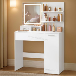 Туалетный столик Vasagle Kailyn RDT138W01 (White)